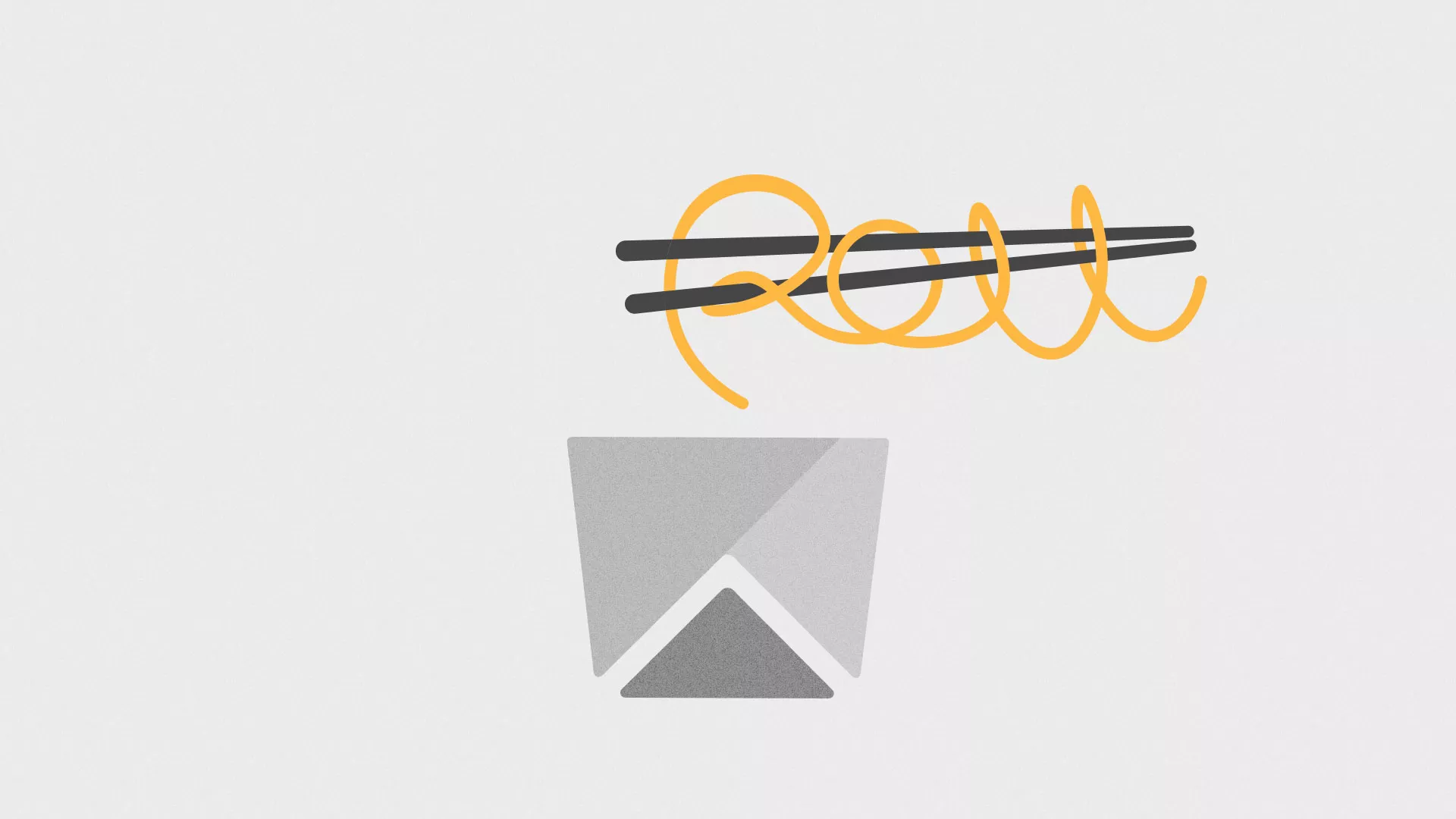 Оформление меню суши-бара «Roll Wok Club» в Томске