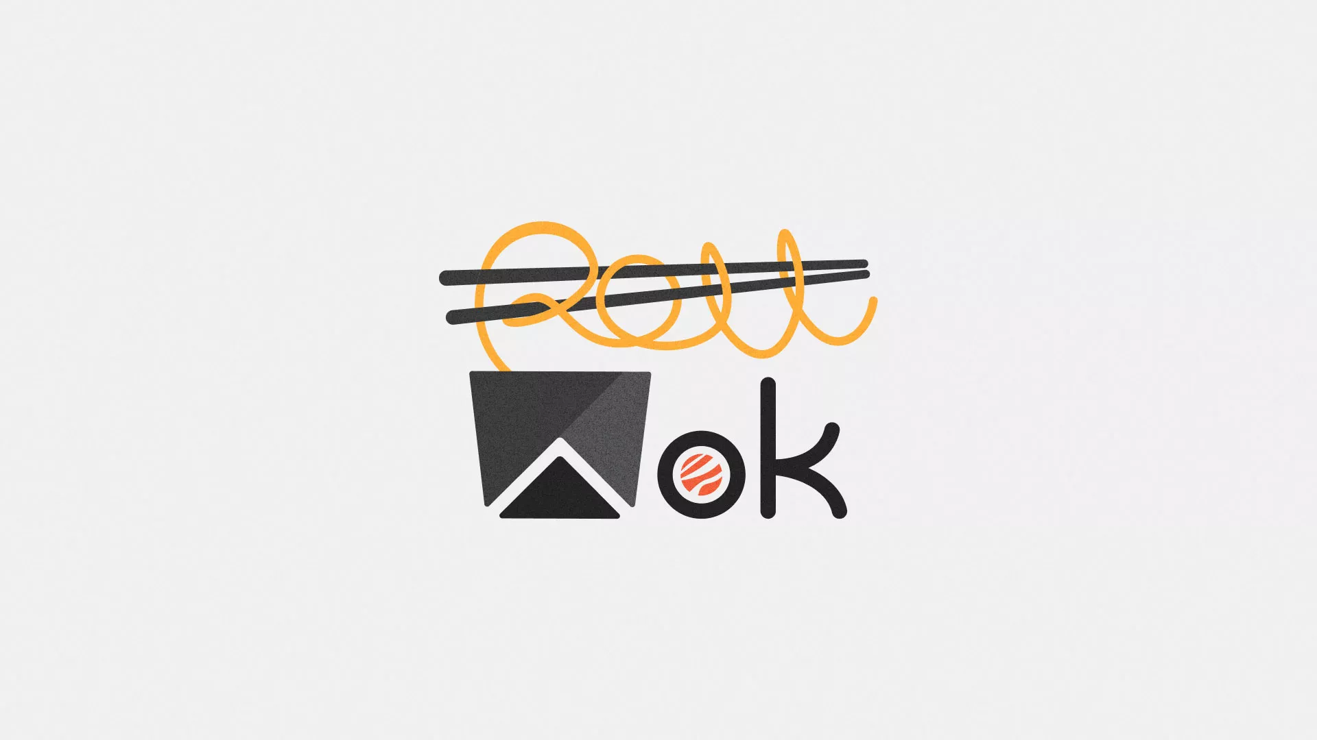 Разработка логотипа в Томске для суши-бара «Roll Wok Club» Разработка логотипа в Томске для суши-бара «Roll Wok Club»