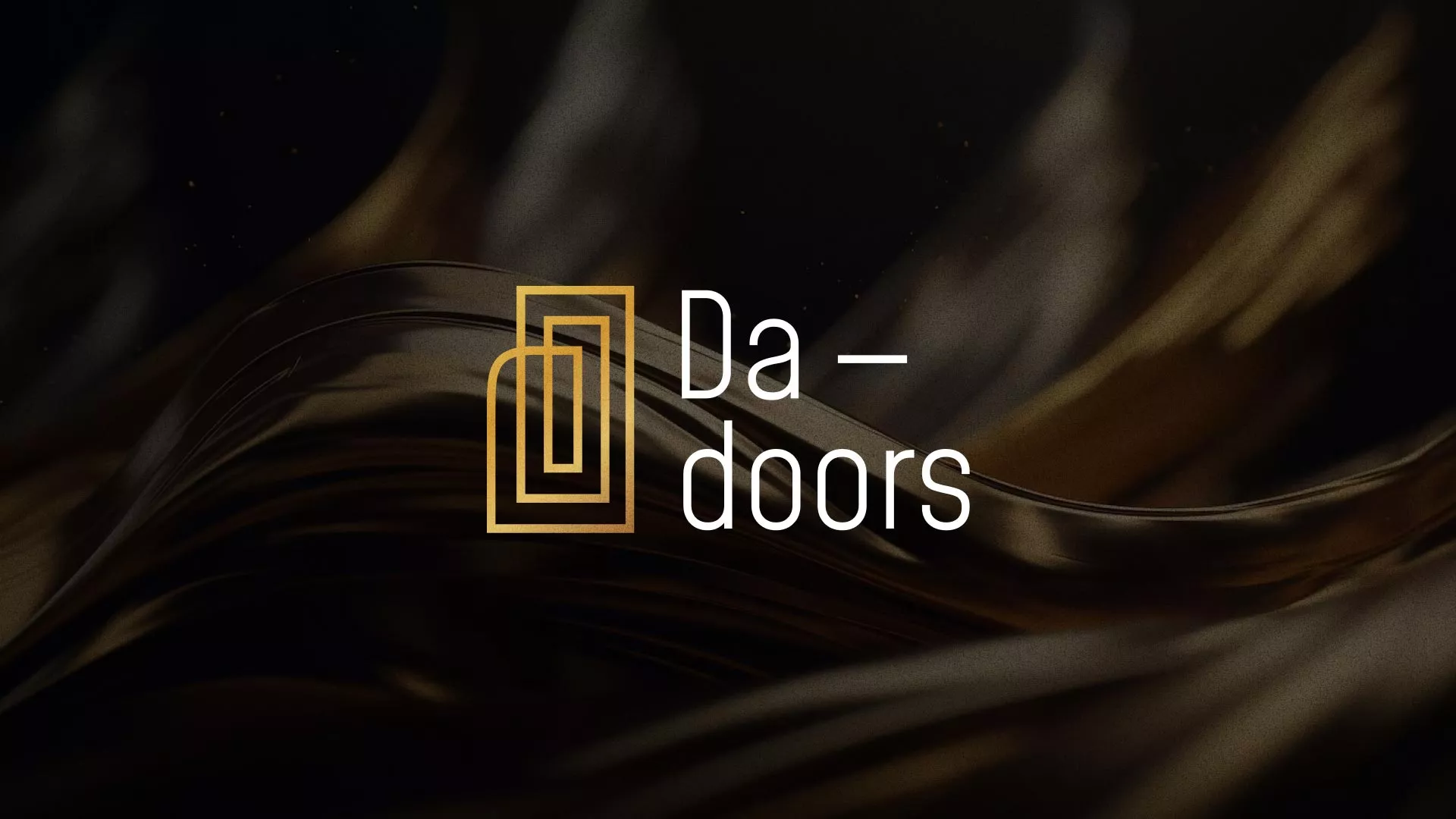 Разработка логотипа для компании «DA-DOORS» в Томске